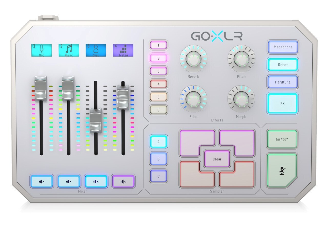 TC Helicon GO XLR-WH Ψηφιακός Μίκτης <span style="color: white; visibility:visible;">4033653191005</span>
