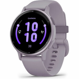 Garmin Vivoactive 5 Aluminium 42mm Αδιάβροχο Smartwatch με Παλμογράφο (Orchid) <span style="color: white; visibility:visible;">0753759324933</span>