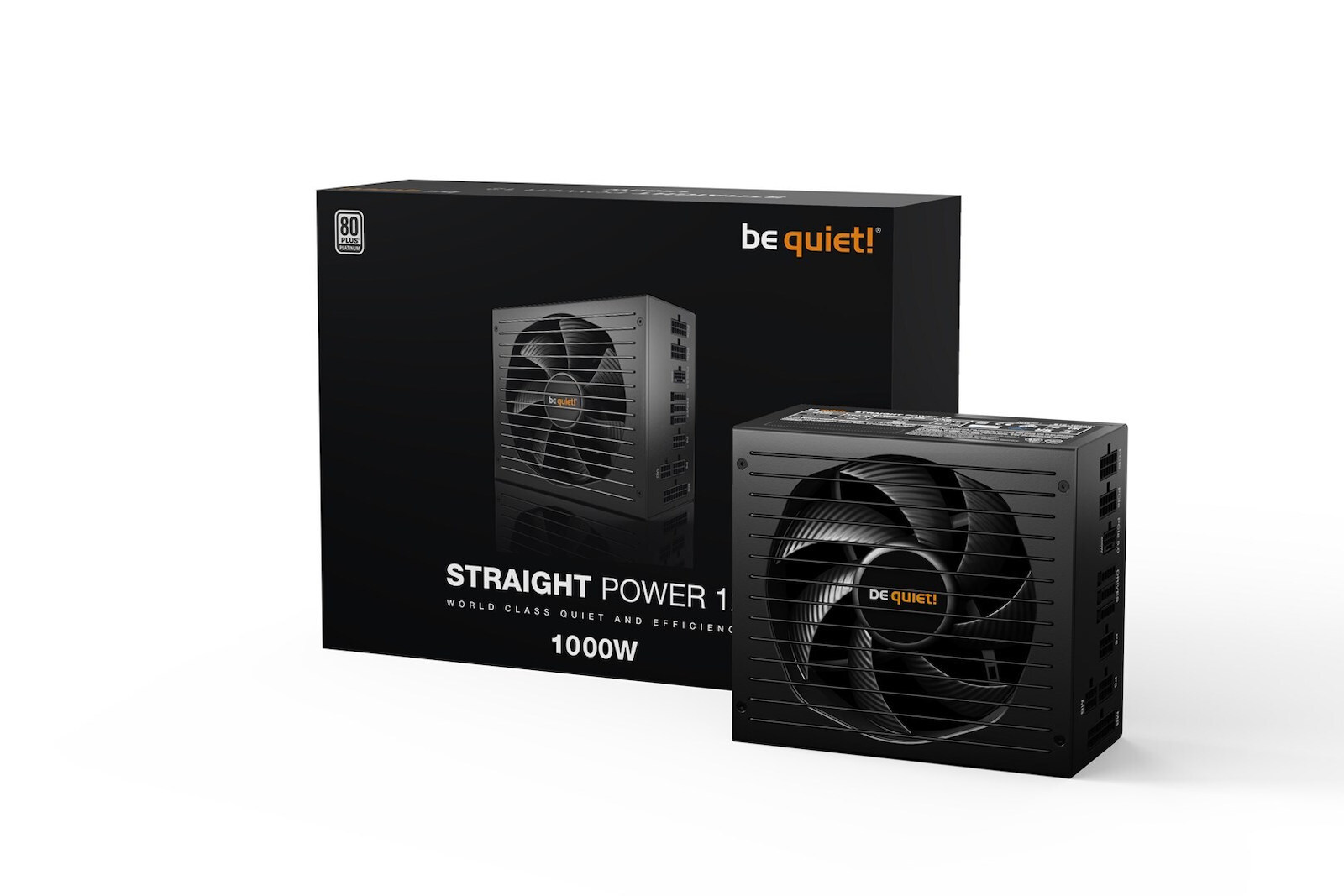 Be Quiet Straight Power 12 1000W Μαύρο Τροφοδοτικό Υπολογιστή Full Modular 80 Plus Platinum <span style="color: white; visibility:visible;">4260052189436</span>