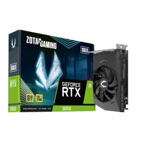 Zotac GeForce RTX 3050 6GB GDDR6 Solo Κάρτα Γραφικών ZT-A30510G-10L <span style="color: white; visibility:visible;">4895173628788</span>