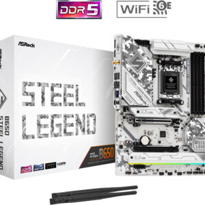 ASRock B650 Steel Legend WiFi Motherboard ATX με AMD AM5 Socket <span style="color: white; visibility:visible;">4710483944598</span>