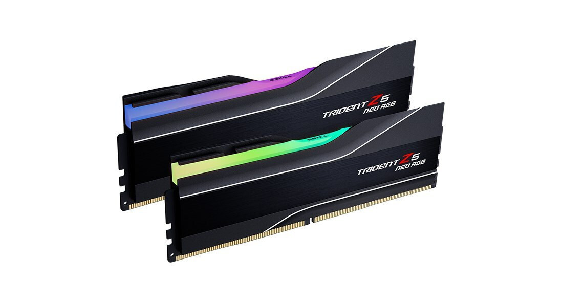 G.Skill Trident Z5 Neo RGB DDR5 32GB RAM με 2x16GB Modules και Ταχύτητα 6400 για Desktop F5-6400J3239G16GX2-TZ5NR <span style="color: white; visibility:visible;">4713294234575</span>