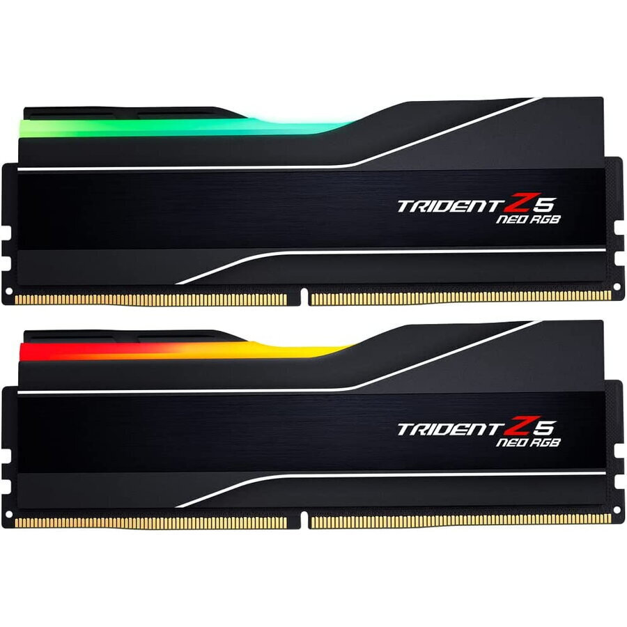 G.Skill Trident Z5 Neo RGB DDR5 32GB RAM με 2x16GB Modules και Ταχύτητα 6000 για Desktop F5-6000J3038F16GX2-TZ5NR <span style="color: white; visibility:visible;">4713294232625</span>