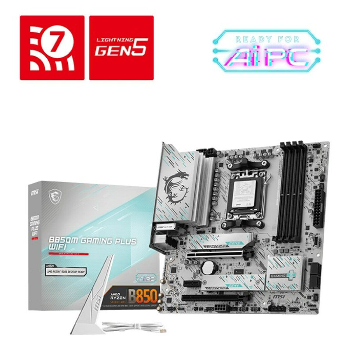 MSI B850 Motherboard ATX με AMD AM5 Socket <span style="color: white; visibility:visible;">4711377347570</span>
