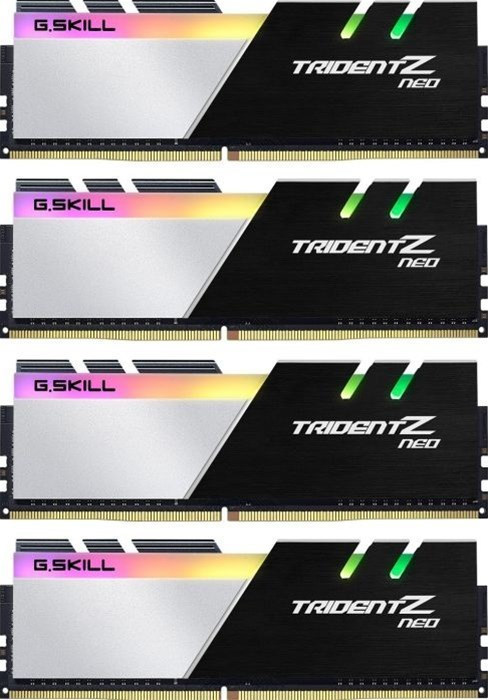 G.Skill Trident Z Neo DDR4 32GB RAM με 4x8GB Modules και Ταχύτητα 3600 για Desktop F4-3600C16Q-32GTZNC <span style="color: white; visibility:visible;">4713294223456</span>