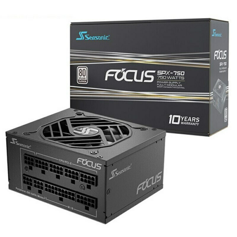 Seasonic Focus PX 750W Μαύρο Τροφοδοτικό Υπολογιστή Full Modular 80 Plus Platinum <span style="color: white; visibility:visible;">4711173877097</span>