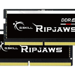 G.Skill Ripjaws DDR5 64GB RAM με 2x32GB Modules και Ταχύτητα 4800 για Laptop F5-4800S4039A32GX2-RS <span style="color: white; visibility:visible;">4713294232427</span>