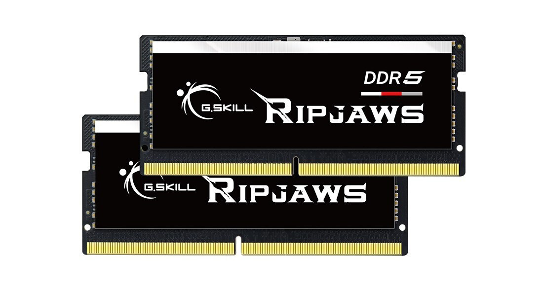 G.Skill Ripjaws DDR5 64GB RAM με 2x32GB Modules και Ταχύτητα 4800 για Laptop F5-4800S4039A32GX2-RS <span style="color: white; visibility:visible;">4713294232427</span>