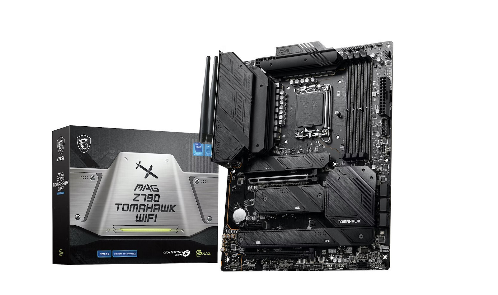 MSI MAG Z790 Tomahawk WIFI Motherboard ATX με Intel 1700 Socket <span style="color: white; visibility:visible;">4711377025492</span>