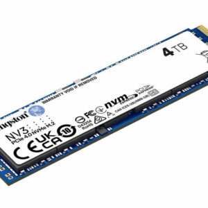 Kingston SSD 4TB M.2 NVMe PCI Express 4.0 SNV3S/4000G <span style="color: white; visibility:visible;">0740617346602</span>