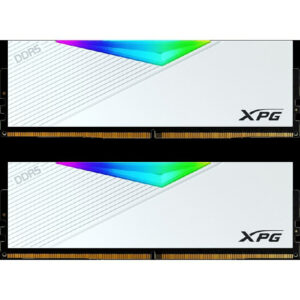 Adata Lancer RGB DDR5 64GB RAM με 2x32GB Modules και Ταχύτητα 6400 για Desktop AX5U6400C3232G-DCLARWH <span style="color: white; visibility:visible;">4711085942708</span>
