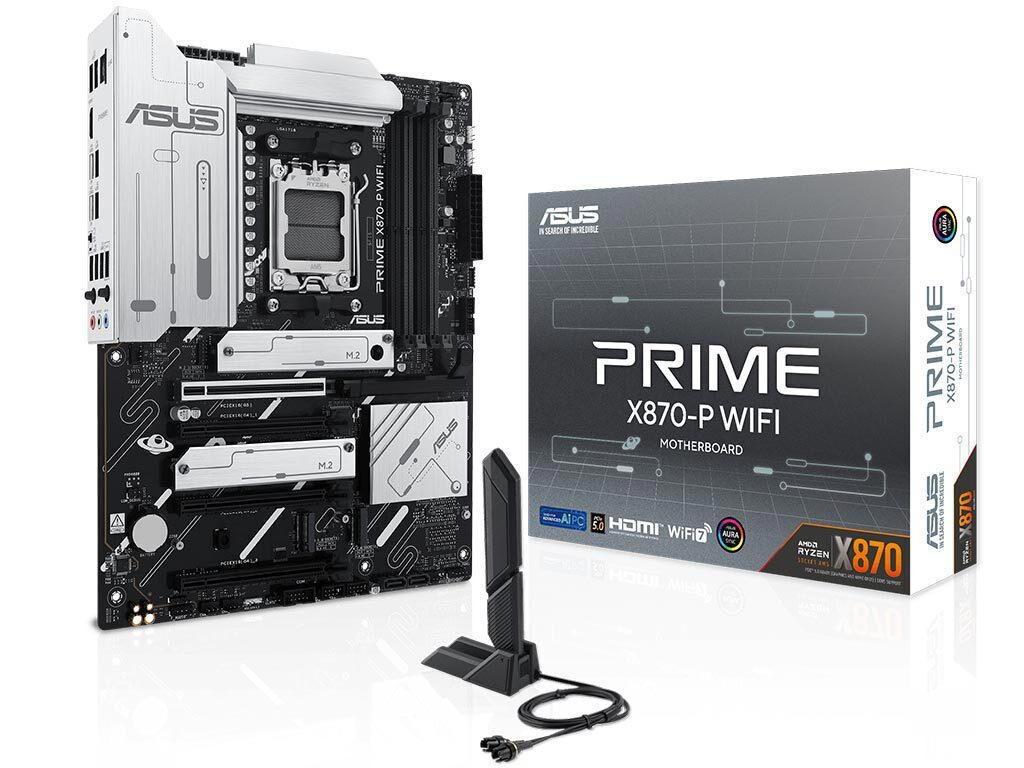 Asus PRIME X870-P WIFI Motherboard ATX με AMD AM5 Socket <span style="color: white; visibility:visible;">4711387718148</span>