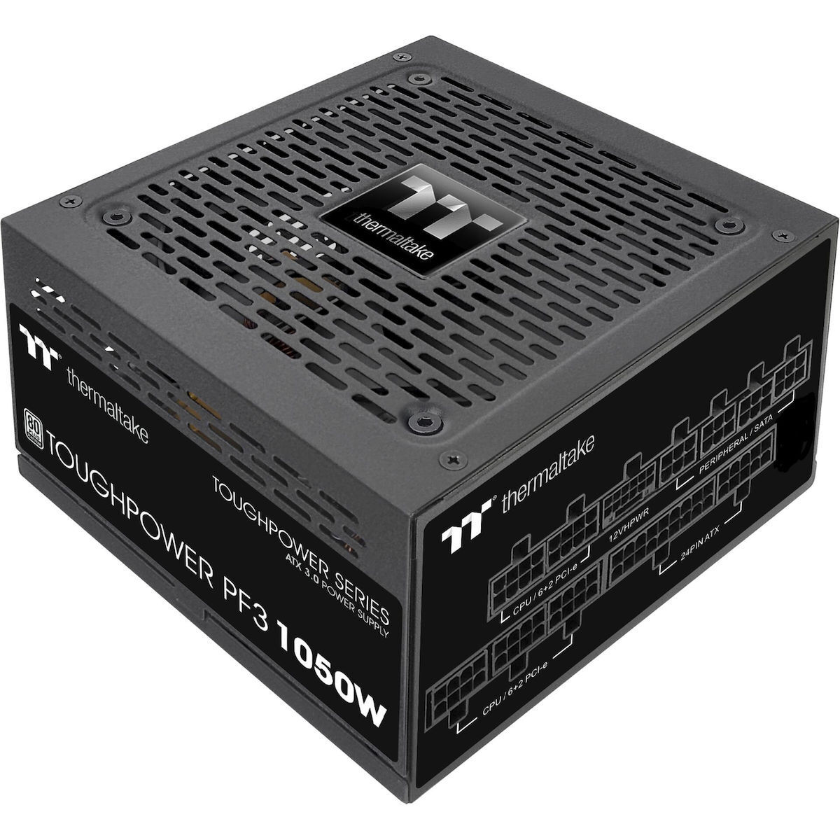 Thermaltake Toughpower PF3 1050W Μαύρο Τροφοδοτικό Υπολογιστή Full Modular 80 Plus Platinum <span style="color: white; visibility:visible;">4713227536677</span>
