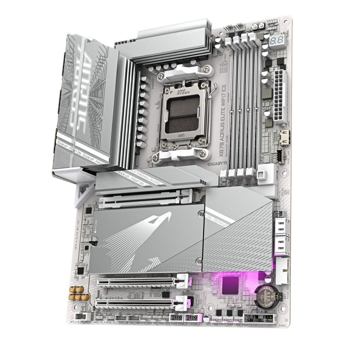 Gigabyte X870 Aorus Elite WIFI7 ICE Motherboard ATX με AMD AM5 Socket <span style="color: white; visibility:visible;">4719331864682</span>