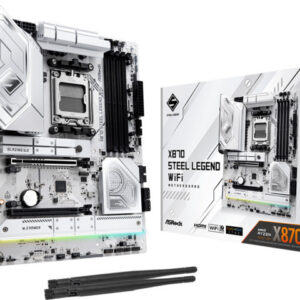 ASRock Steel Legend WiFi X870 Motherboard ATX με AMD AM5 Socket <span style="color: white; visibility:visible;">4710483949340</span>