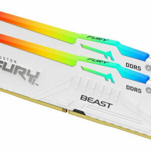 Kingston Fury Beast RGB DDR5 64GB RAM με 2x32GB Modules και Ταχύτητα 6000 για Desktop KF560C30BWEAK2-64 <span style="color: white; visibility:visible;">0740617343298</span>