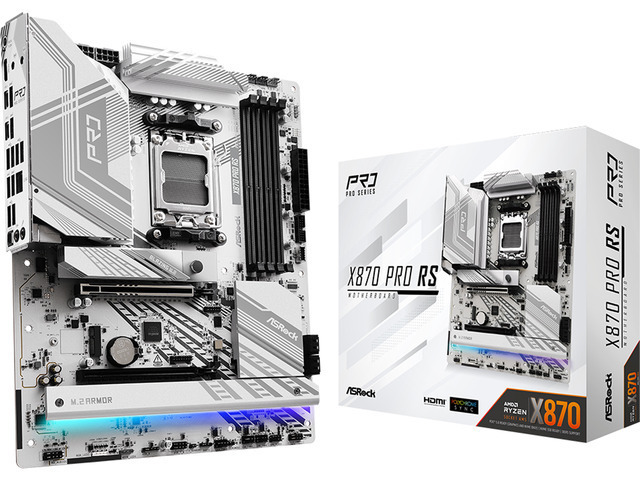 ASRock X870 Pro RS Motherboard ATX με AMD AM5 Socket <span style="color: white; visibility:visible;">4710483949326</span>