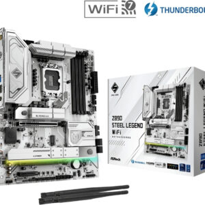 ASRock Z890 Steel Legend WiFi Motherboard ATX με Intel 1851 Socket <span style="color: white; visibility:visible;">4710483947520</span>