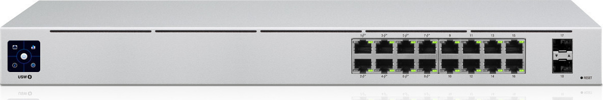 Ubiquiti USW-Pro-Max-16 Managed L3 Switch με 16 Θύρες Ethernet και 2 SFP Θύρες <span style="color: white; visibility:visible;">0810084694565</span>
