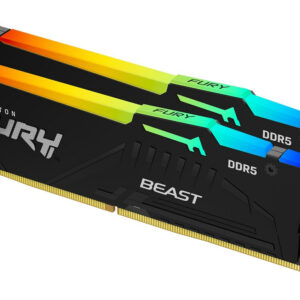 Kingston FURY Beast RGB DDR5 64GB RAM με 2x32GB Modules και Ταχύτητα 6000 για Desktop KF560C30BBEAK2-64 <span style="color: white; visibility:visible;">0740617342819</span>