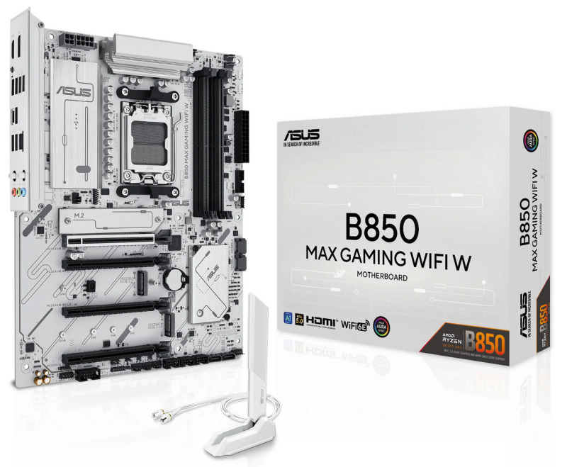 Asus B850 MAX GAMING WIFI W Motherboard ATX με AMD AM5 Socket 90MB1M10-M0EAY0 <span style="color: white; visibility:visible;">4711387981016</span>