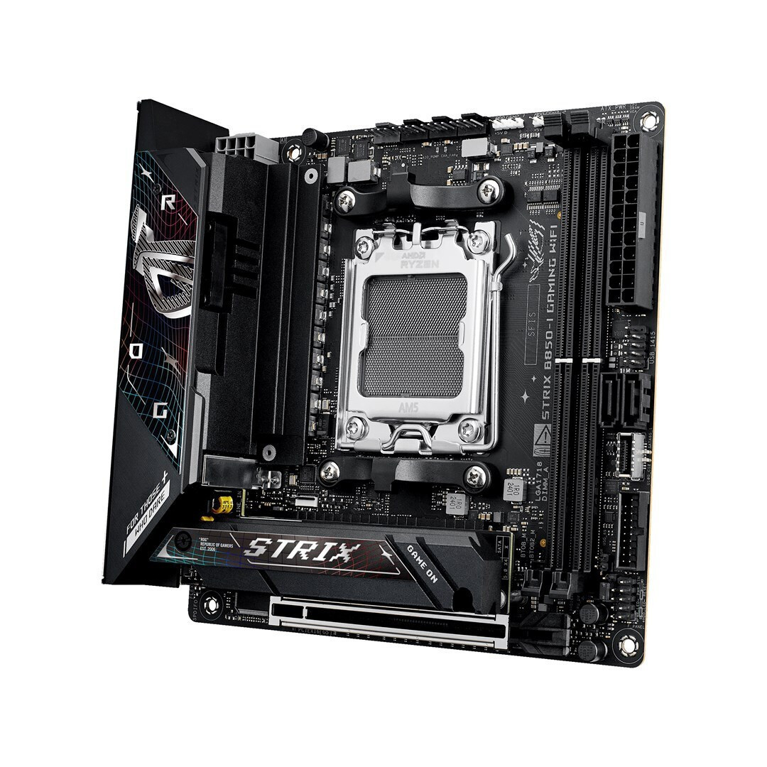 Asus ROG STRIX B850-I GAMING WIFI Motherboard Mini ITX με AMD AM5 Socket <span style="color: white; visibility:visible;">4711387823620</span>