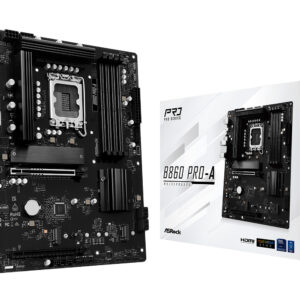 ASRock B860 Pro-A Motherboard ATX με Intel 1851 Socket <span style="color: white; visibility:visible;">4711581490246</span>