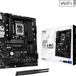 ASRock B860 Pro-A WiFi Motherboard ATX με Intel 1851 Socket <span style="color: white; visibility:visible;">4711581490253</span>