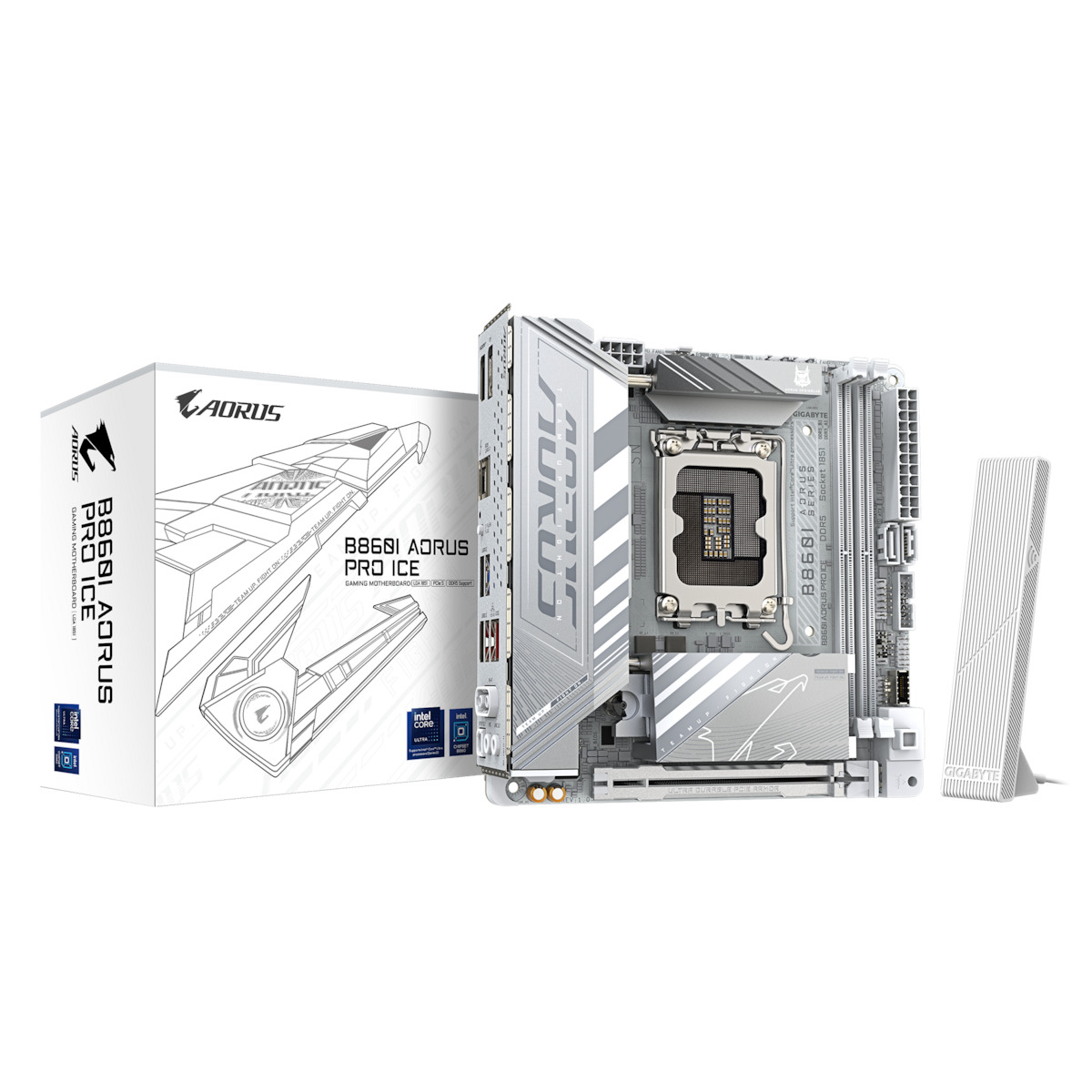 Gigabyte B860I Aorus Pro ICE Wi-Fi Motherboard Mini ITX με Intel 1851 Socket <span style="color: white; visibility:visible;">4719331867539</span>