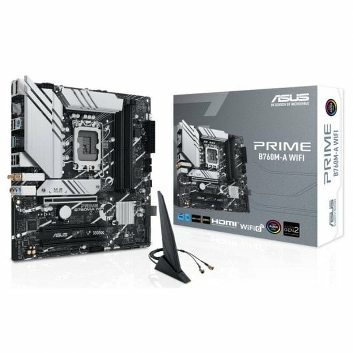 Asus Prime B760M-A WIFI Motherboard Micro ATX με Intel 1700 Socket <span style="color: white; visibility:visible;">4711387131435</span>