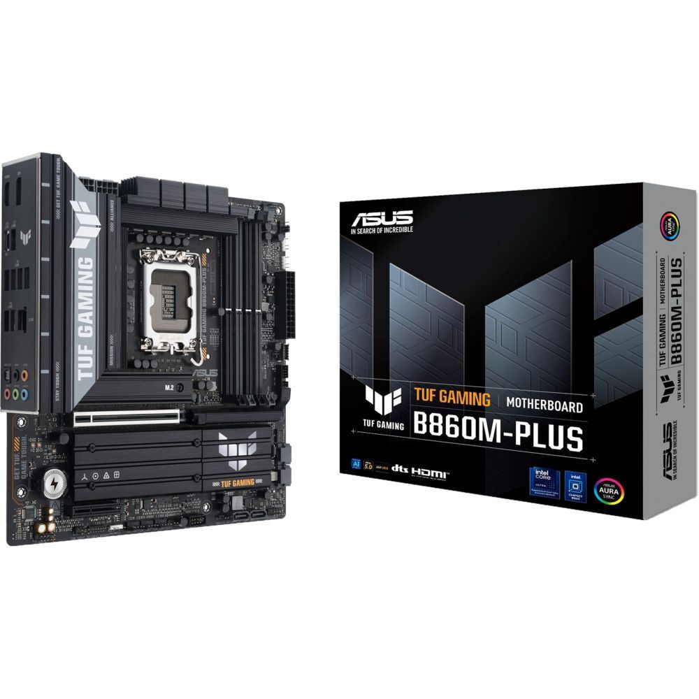 Asus TUF GAMING B860M-PLUS Motherboard Micro ATX με Intel 1851 Socket <span style="color: white; visibility:visible;">4711387785126</span>