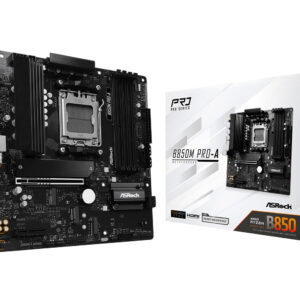 ASRock B850M Pro-A Motherboard Micro ATX με AMD AM5 Socket <span style="color: white; visibility:visible;">4711581490390</span>